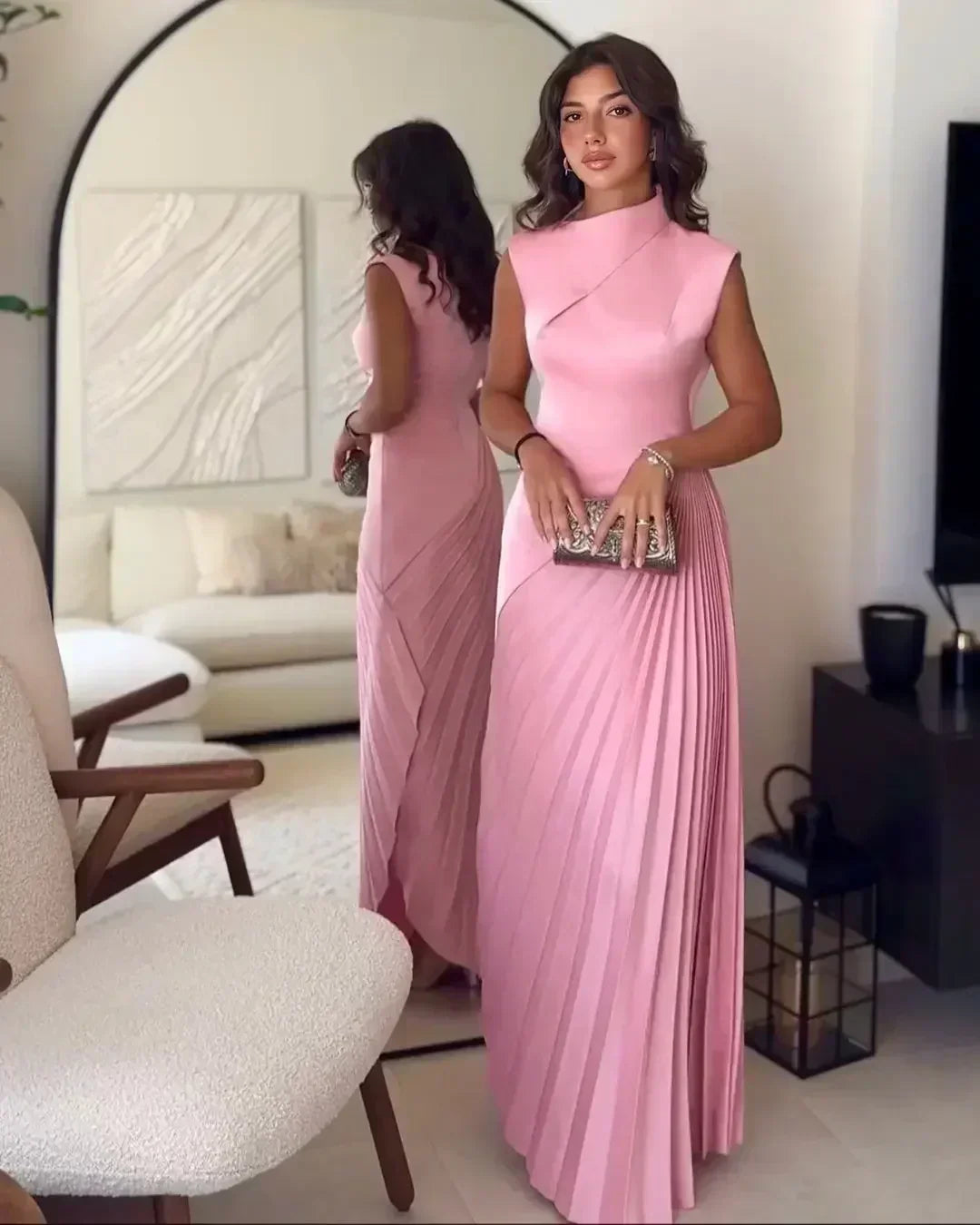 Persephone | Robe élégante drapée