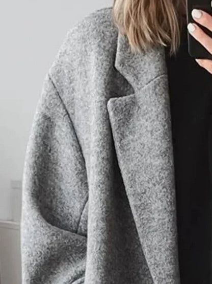 Layla - Manteau en laine oversize