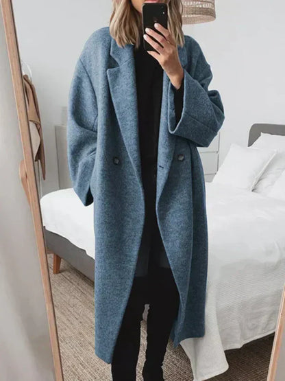 Layla - Manteau en laine oversize
