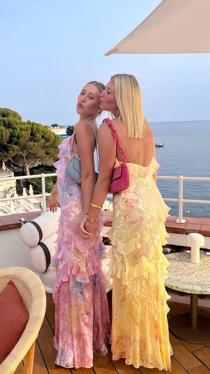 Cassidy | Jolie robe à ruchés