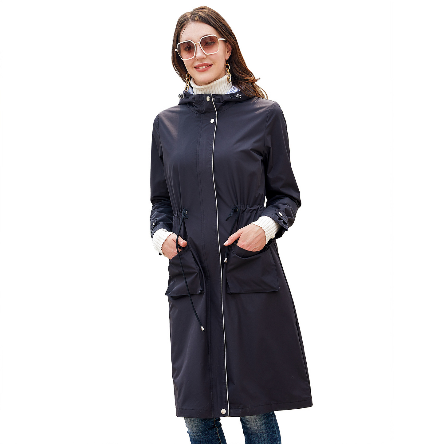 Bethany - Trench-coat imperméable et élégant