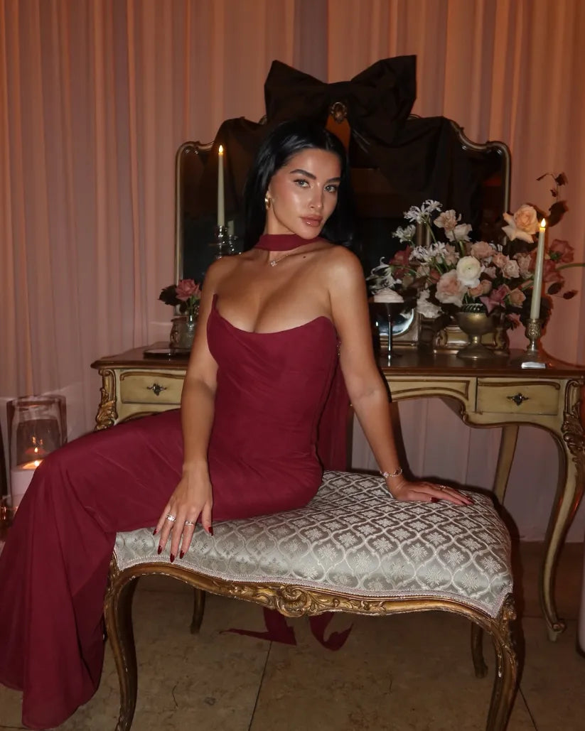 Aniyah | Robe midi sans manches