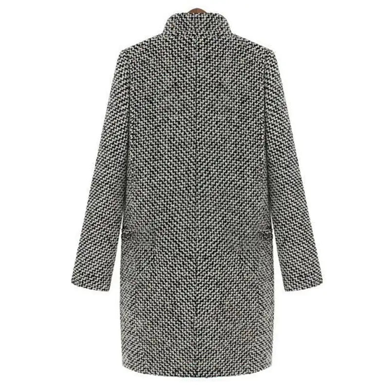 Evelyn - Manteau d'hiver en laine chic