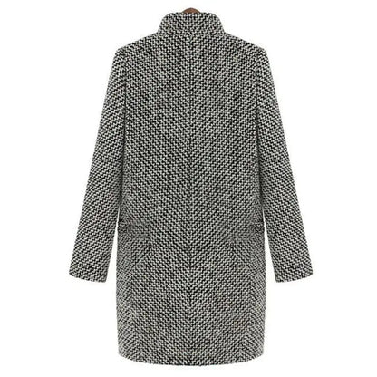 Evelyn - Manteau d'hiver en laine chic