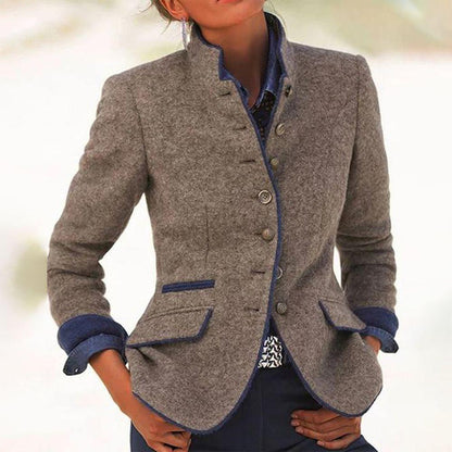 Mariska – Manteau en laine d'hiver