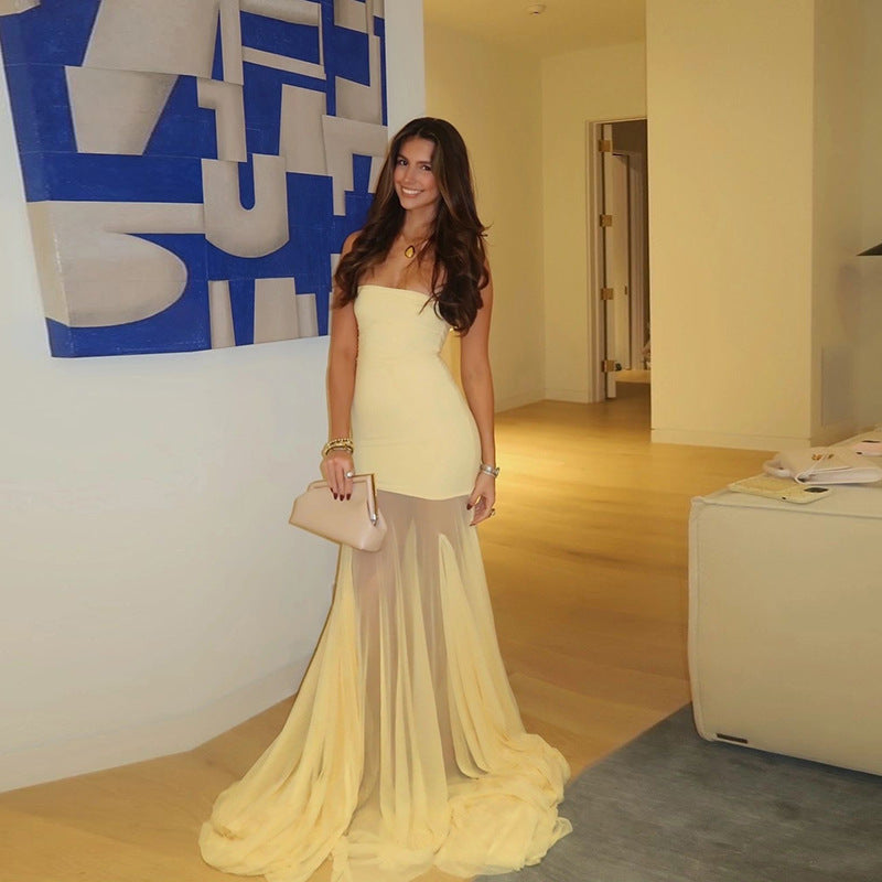 Calliope | Robe longue bustier moulante