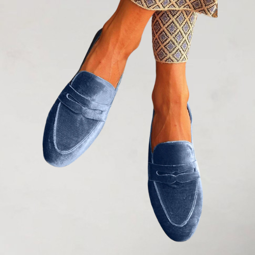 Brenda | Mocassins patchwork en velours