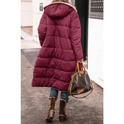 Manteau d'hiver élégant en jade