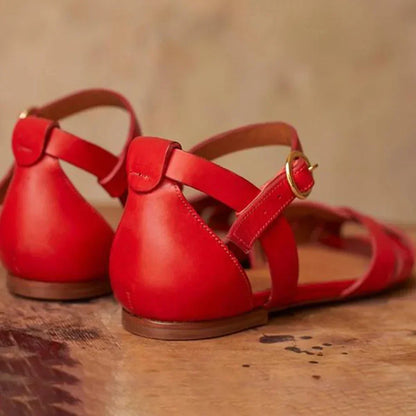 Alma | Sandales plates à bride retenue