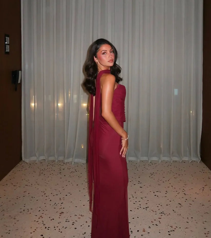 Aniyah | Robe midi sans manches