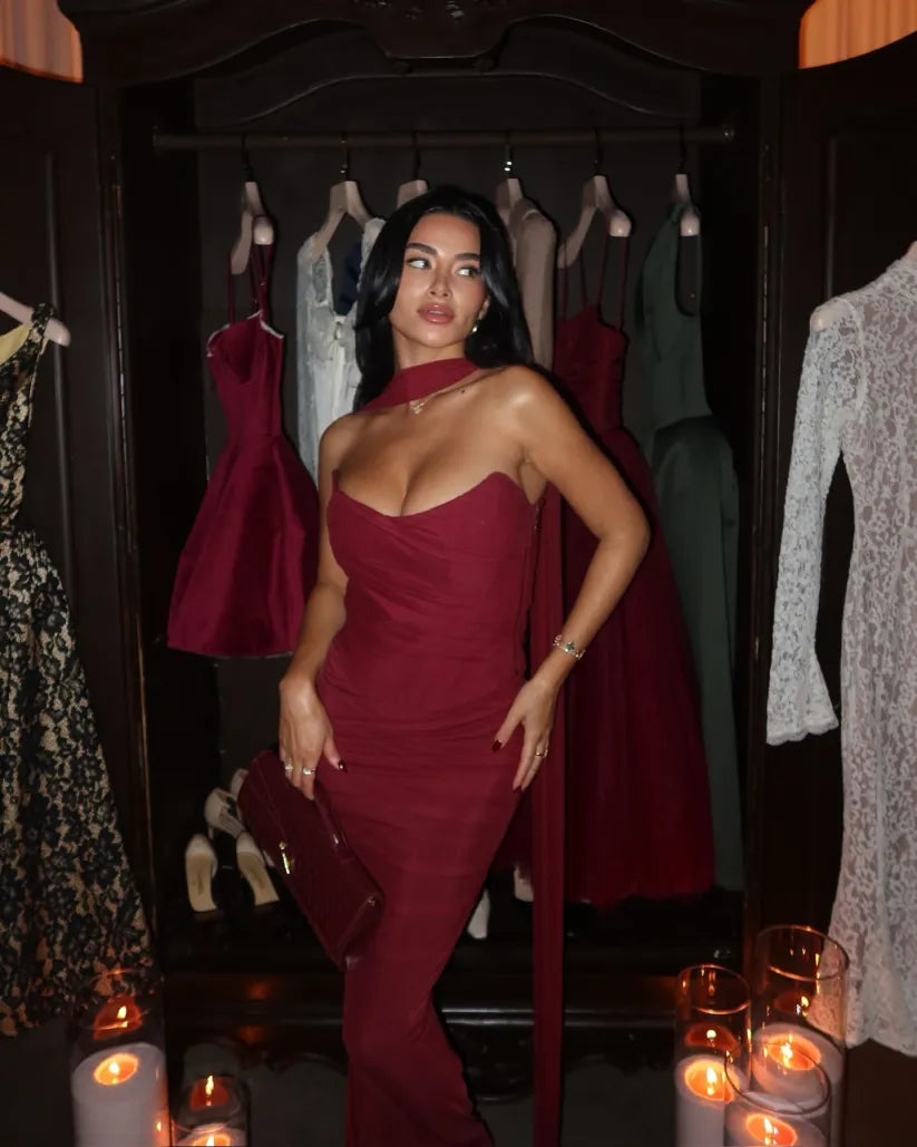 Aniyah | Robe midi sans manches