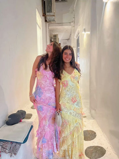 Cassidy | Jolie robe à ruchés