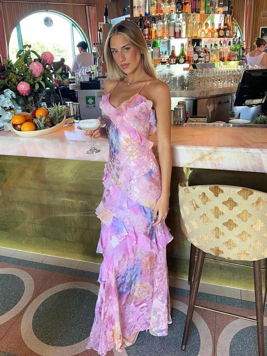 Cassidy | Jolie robe à ruchés